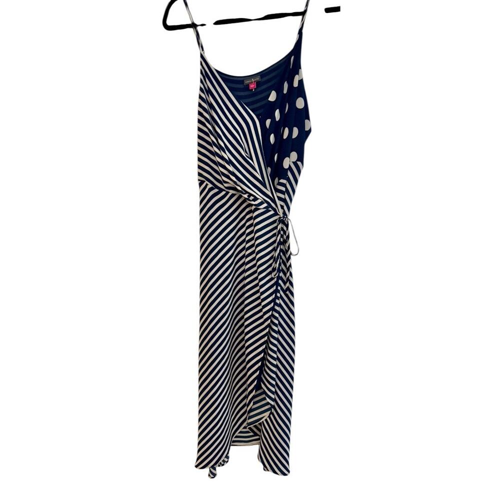 NWOT Vince Camuto spaghetti strap wrap dress.